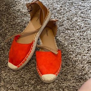 Old Navy Canvas/Faux-Leather Espadrille